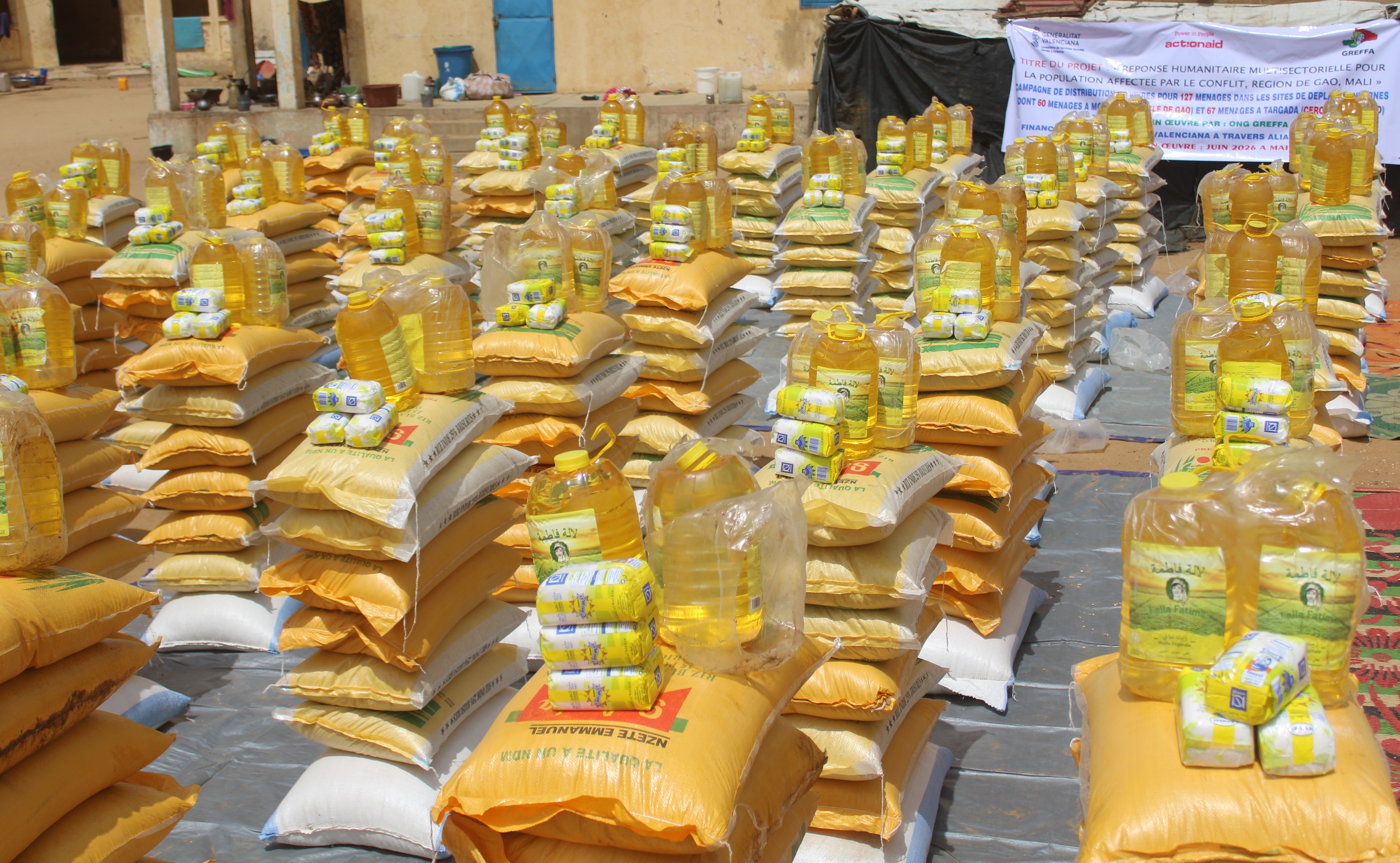 Assistance alimentaire au profit des ménages déplacés internes de Mondoro